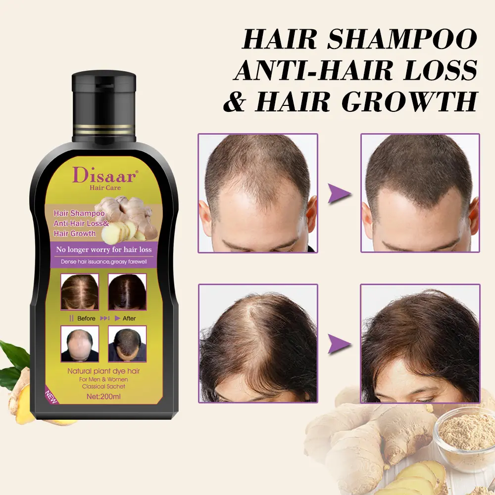 Shampoo Anticaida Organico Jengibre