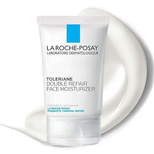 La Roche-Posay Toleriane - Hidratante facial de doble reparación | Crema facial hidratante diaria con ceramida y niacinamida para todo tipo de piel | Sin aceite | Sin fragancia