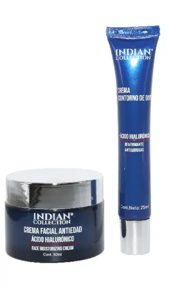 Pack Crema Ac Hialurónico Hombre Antiedad Crema Contorno de Ojos