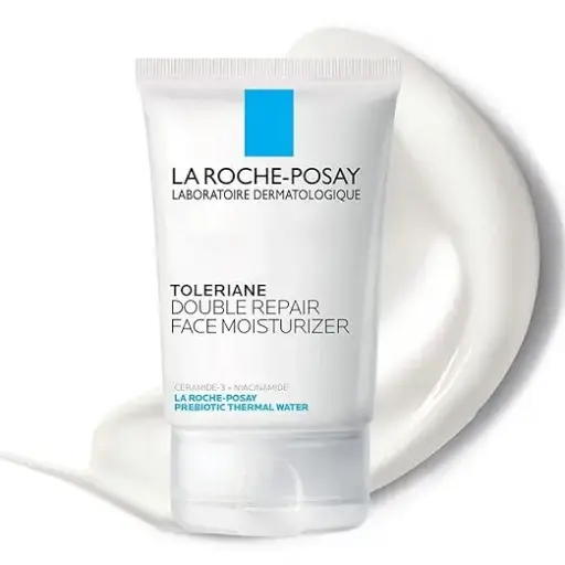 La Roche-Posay Toleriane - Hidratante facial de doble reparación | Crema facial hidratante diaria con ceramida y niacinamida para todo tipo de piel | Sin aceite | Sin fragancia