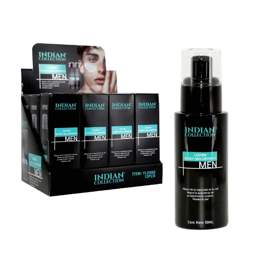 Locion Facial Para Hombre Con Acido Hialurónico
